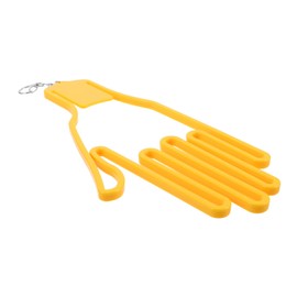BIUDECO Golf Glove Holder Gloves Golf Essentials for Men Frame Guardian Stretcher Holder Shaper Accessories Glove Dryer Durable Support Frame Dryer Shaper Tool Guardian Hook Plastic Yellow