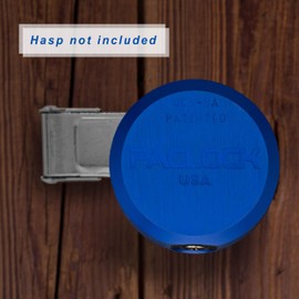 PACLOCK's UCS-8S Padlock, Stepped-Back Puck, High Performance 6-Pin Cylinder, One Lock Keyed to a Number U-Pick! w/ 2 Keys, 304 Stainless Steel