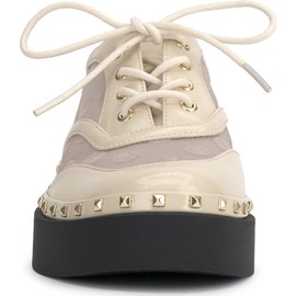 Jessica Simpson Women's CHRYSE Loafer, Soft Ivory, 8