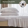 Simple&Opulence 100% Viscose from Bamboo Sheet Set 4Pcs, Cooling for