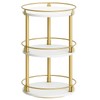 Yatiney 3-Tier Lazy Susan, Rotating Spice Rack, Spinning Organizer, Industrial