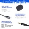 Replacement Microphone 3.5mm Detachable Boom Mic for Headset, Perfect for