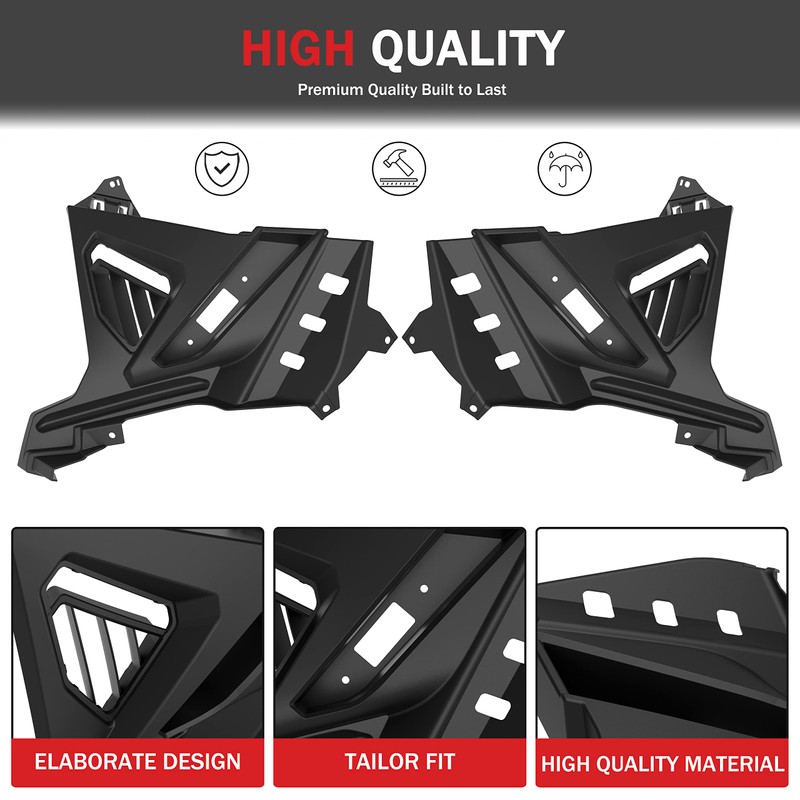 SAUTVS Front Lower Accent Panel Kit for Slingshot 2020-2023, DRL