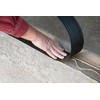 G-Floor 20' Vinyl Garage Threshold in Midnight Black Color for