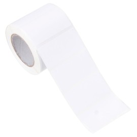 PATIKIL Rectangular Color Coding Labels 2 x 1 Inch, 500 Pcs Rectangle Colored Labels Sticker Moving Stickers Label Tags for Inventory Office Home Packing Box, White