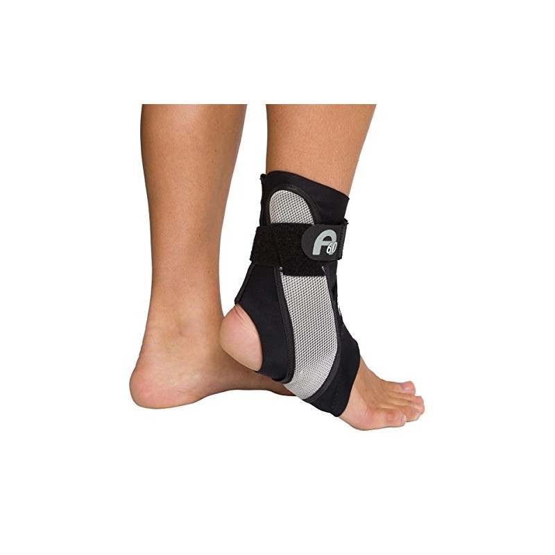 Aircast A60 Ankle Support Brace, Left Foot, Black, Small (Shoe