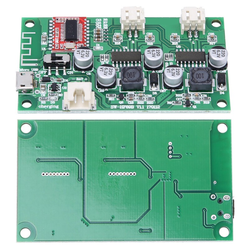 HF69B Power Amplifier Board Speaker Modified Board 2x6W Compatible with