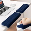 Sushret L-Shaped Desk Elbow Pad for Desk, 2-Pack Memory Foam