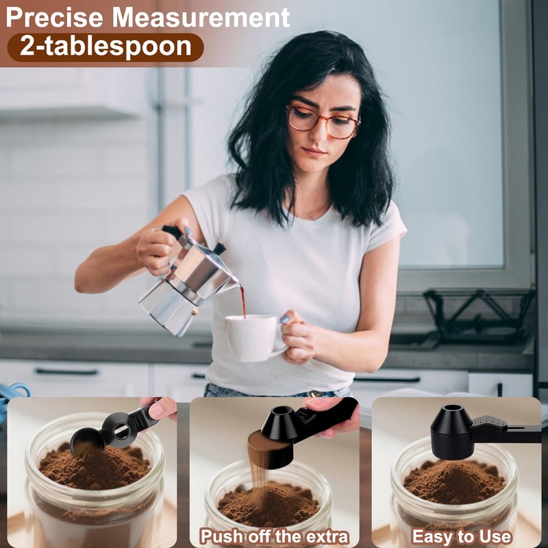 Palksky Coffee Scoop & Funnel for Reusable K Cup Refillable