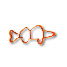 Walleye Fish Outline Cookie Cutter (5 inch)