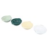 Ice Bowl Containers Mold Light Green Dark Green White Yellow