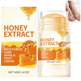 Intensive Honey Foot Cream For Dry Hands & Feet | Cracked Heel Repair & Intensive Moisturizing For Women & Men | Hand & Heel Cream To Very Dry Hands & Feet (40 ML)