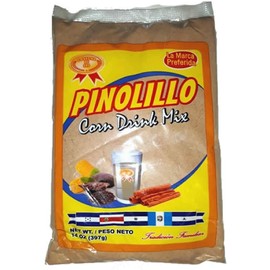 Pinolillo Nicaraguense - Traditional Corn Drink Mix from Nicaragua - Corn Cocoa Cinnamon Beverage - Cosecha de Oro - 12 oz 340g (2 Pack)