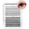 240pcs Cluster Lashes, 10&20D C Curl, Faux Mink, 8-13mm, DIY