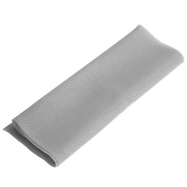 Risegun Speaker Grill Cloth, 140 cm x 50 cm Fabric Dustproof Speaker Stereo Mesh Cloth Protective Grille Dust Protection for Home Stage Speakers KTV (Grey)