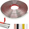 Silver Peel and Stick Trim for Backsplash Tile Edge, Faoaatin