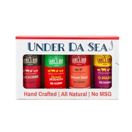 Lane's Under Da Sea Gift Set | 4 Rubs | Gluten-Free | All-Natural