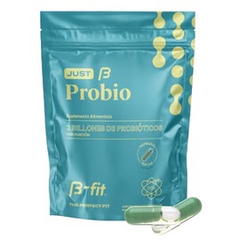 B-FIT B Just Probio - 2 Billones de Probióticos por Cápsula - 60 Cápsulas - Tecnología DuoCap - Producto Natural y Seguro