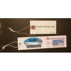 FRONTIER AIRLINES Baggage Tag Lot Unused