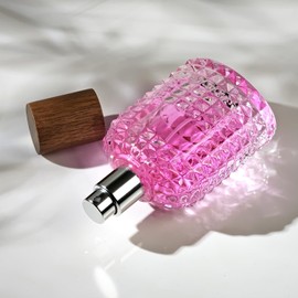 Yerpkefey 50ml/1.7 Oz Glass Spray Bottle Perfume Atomizer,Perfume Travel Refillable Spray Bottle Empty with 3 Kinds of Dispenser (A4)