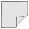 QWORK® Fire Pit Mat, 40 Inches Square Fireproof Mat, Heat