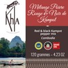 KHLA - Premium Red and Black Kampot Pepper Blend PGI