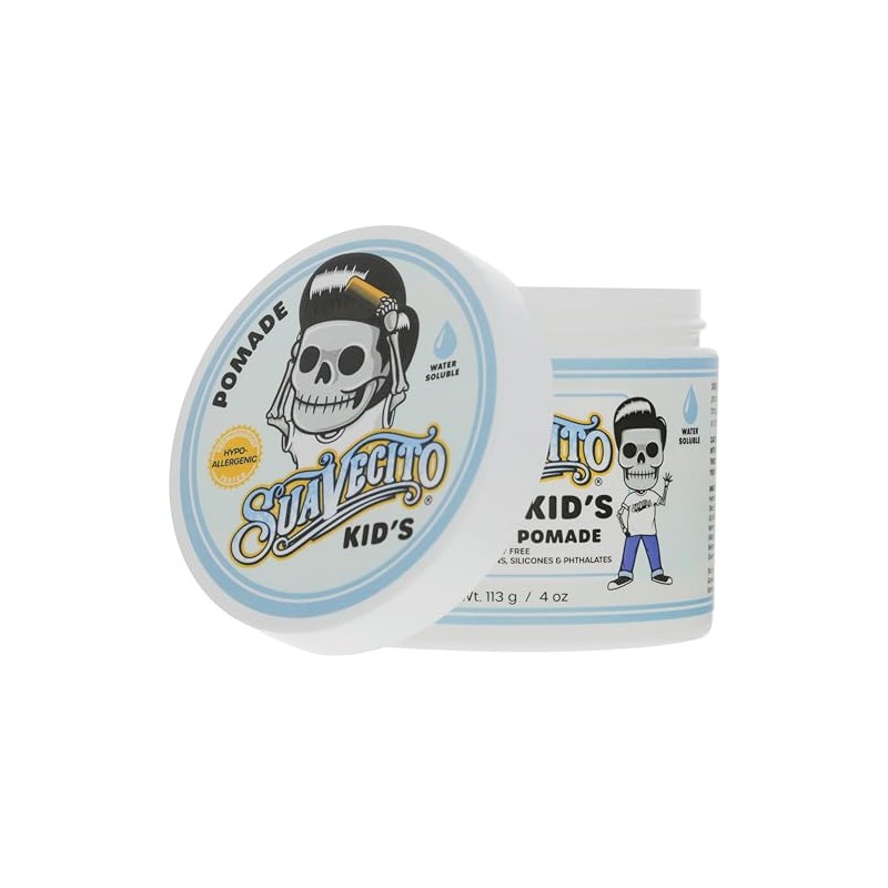 Suavecito Kid'S Pomade Calming Manzanilla Aroma Light Hold 4 Oz.