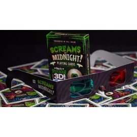 Screams at Midnight Playing Cards (3D-Glasses Included)