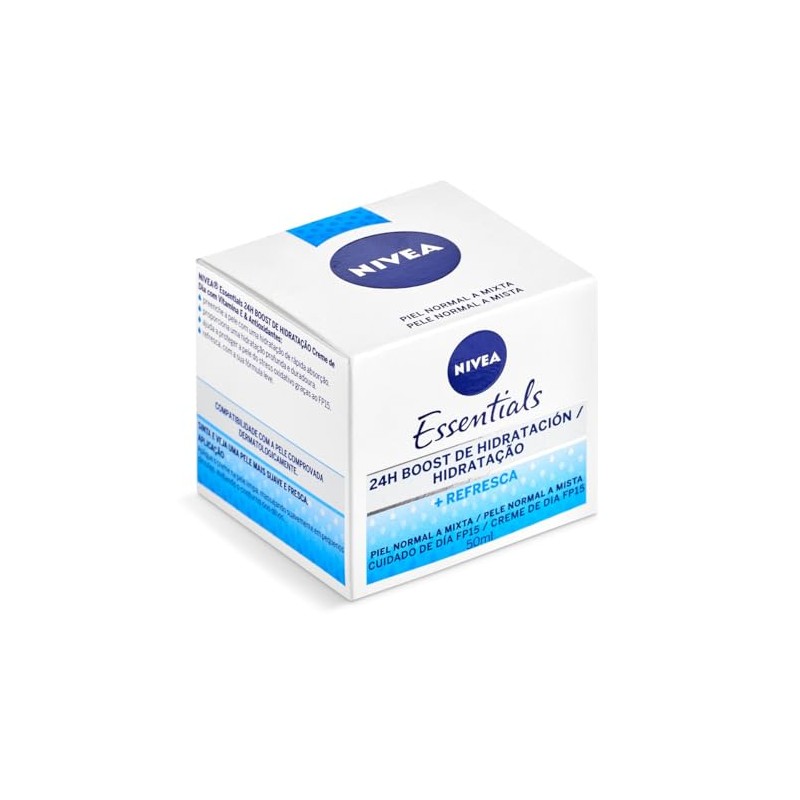 NIVEA Crema de Día Refrescante FP30 (1 x 50 ml),