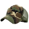 BUZZxSELECTION CAP160 Men's Mesh Cap, Hat, Camouflage, Sports, Running, Lightweight,