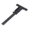 Woodworking Scriber Measuring Tool T Square Ruler Carpentry Multifunctional Aluminum