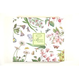 Portmeirion Botanic Garden Teaspoons | Set of 6 Teaspoons with Assorted Floral Motifs | 6 Inch Spoons | Made from Stainless Steel with Porcelain Handles