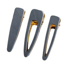 Zerocare Sustainable Haircare Eco Clip Set, Grey