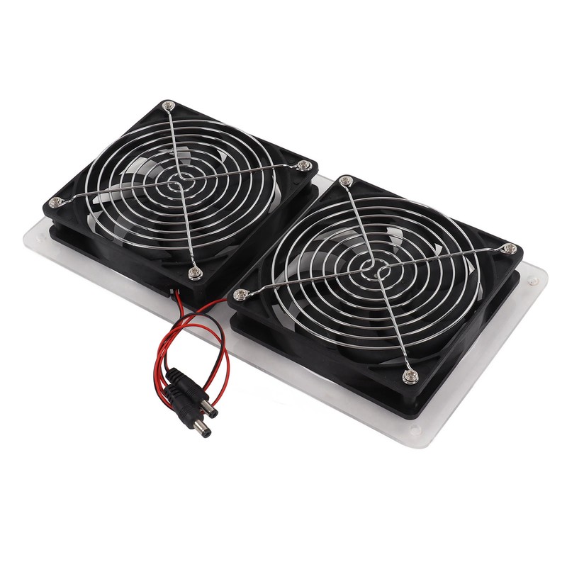 Solar Panel Fan Kit Waterproof Portable Environment Friendly Solar Exhaust