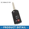 A ABSOPRO BBM4-67-5RY - Carcasa para mando a distancia inteligente