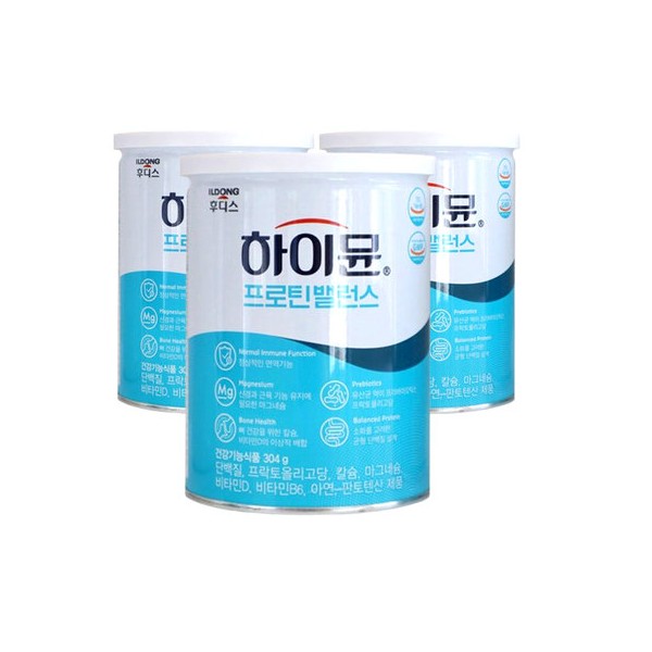 Hymune Protein Balance 304g 3 packs protein supplement powder / 하이뮨 프로틴 밸런스 304g 3통 단백질보충제 파우더