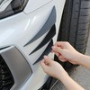 6 Pcs Car Spoiler Canards Kit, Universal Auto Body Anti-Collision