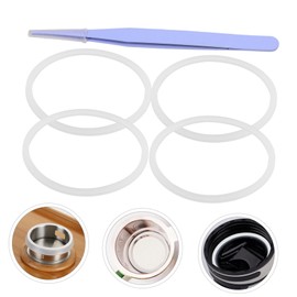 CIYODO 1 Set Insulated Bottle Rings Sealing Rings Bottle Lid Replacement Sealing Rings Tweezers Drinking Bottle