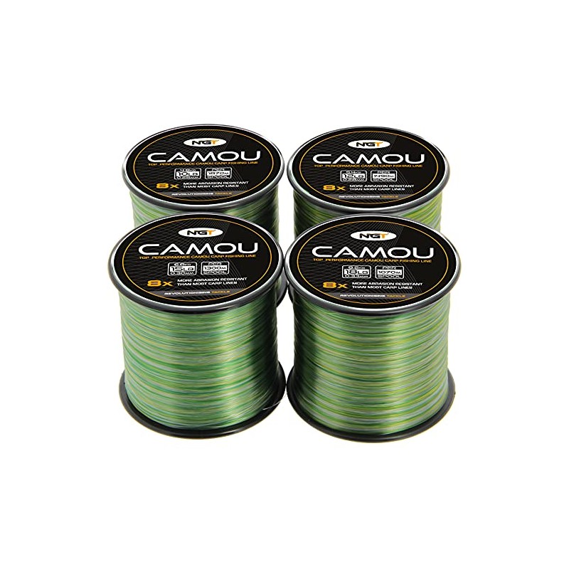 Carp & Coarse Fishing Line Camo Colour available in 8lb