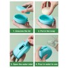 Body Scrubber,Wash Brush - Soft Bristle Massage Exfoliator Back Cleansing