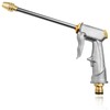 Garten Handbrause, Gartenschlauch Metall Spritzpistole,Hochdruck-Zinklegierung Garten Handbrause Turbo Washer für