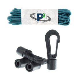 Paracord Planet Shock Cord Kits – DIY Bungee Cords & Tie-Downs – Choose from 5, 10, and 20 Feet Lengths – Rainbow of Colors Available