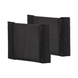 PATIKIL Camera Bag Divider, 2Pcs 4.72"x3.54"x0.31" Shockproof Camera Bag Inserts Separator Pad Protective Lens for Nikon Camera DSLR Protect Bag Organizer Universal Divider Cushion, Black