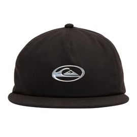Quiksilver AQYHA05393 Men's Cap SATURN Logo Chrome Patch 5 Panel Cap, KVJ0