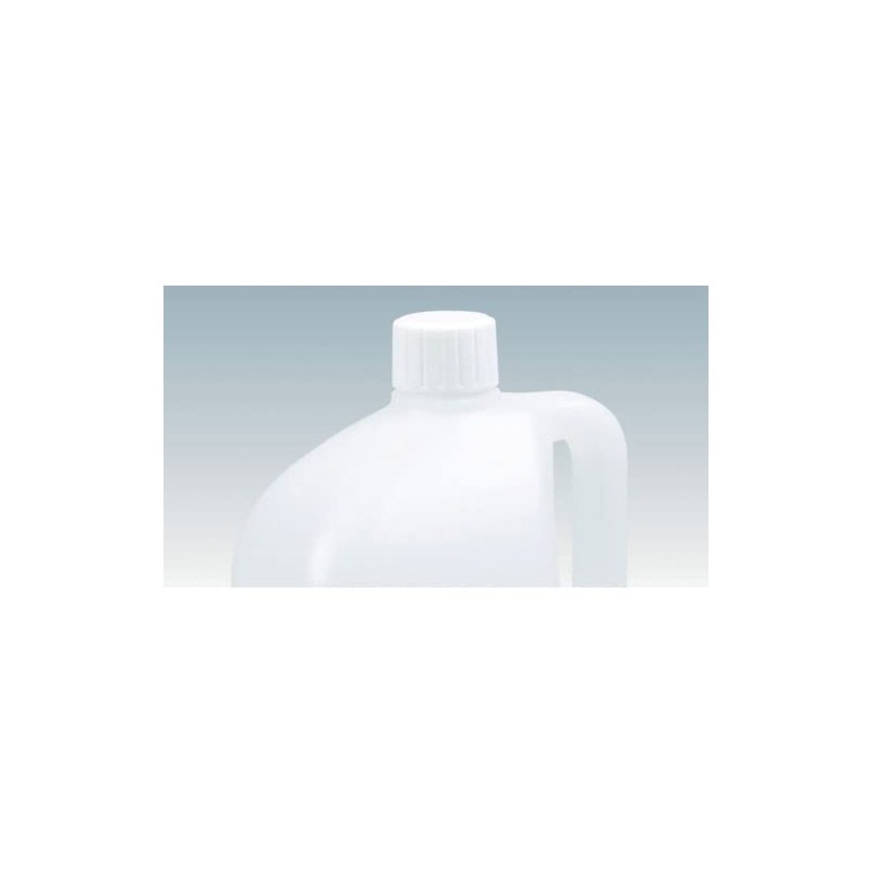 TRUSCO TP2T Poly Container with Handle, Clear, 0.6 gal (2