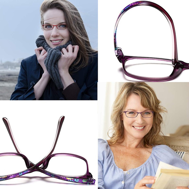 Ladies Blue Light Blocking Reading Glasses - 2 Pack Computer