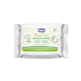 CHICCO NaturalZ 20 Pack Natural Protection Summer Season Lemongrass Eucalyptus Wipes Day Night Protection