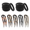 5 Pieces Of Hairpins And 10 Pieces Of Elastic Hair