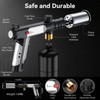 Kimmzii Propane Torch with Felt Storage Pouch, One-Tap Max Flame,