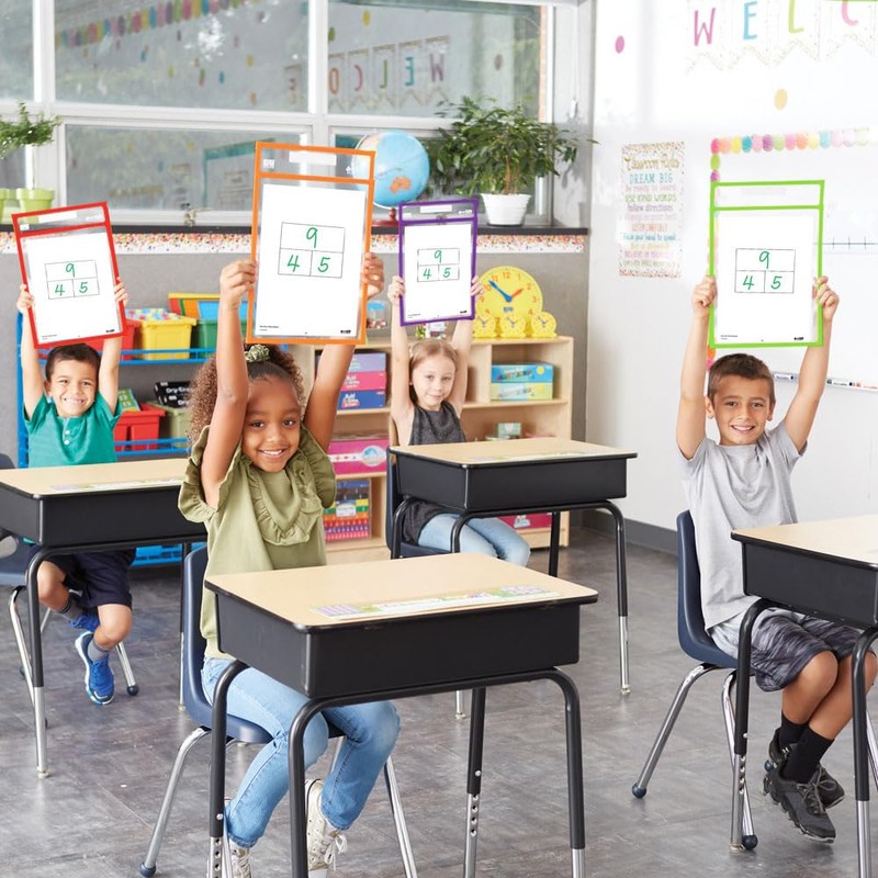 EAI Education SmartPAL Dry Erase Sleeves | Unique Top and